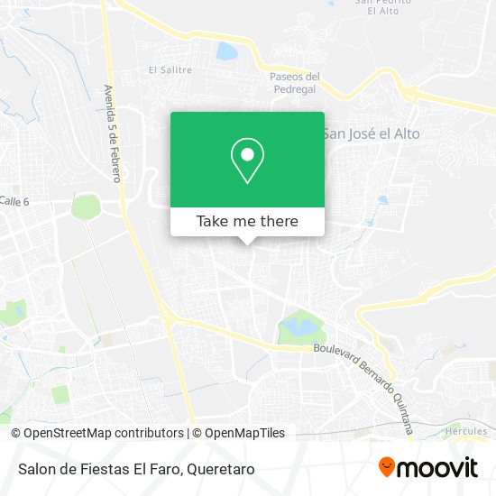Salon de Fiestas El Faro map