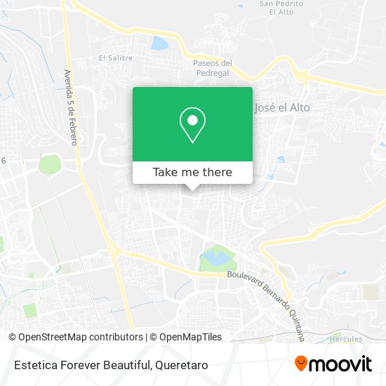 Estetica Forever Beautiful map