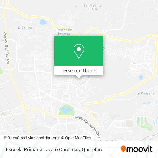 Escuela Primaria Lazaro Cardenas map