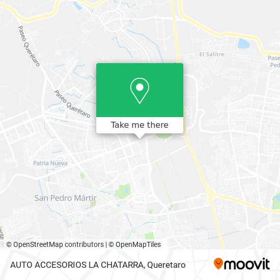 AUTO ACCESORIOS LA CHATARRA map