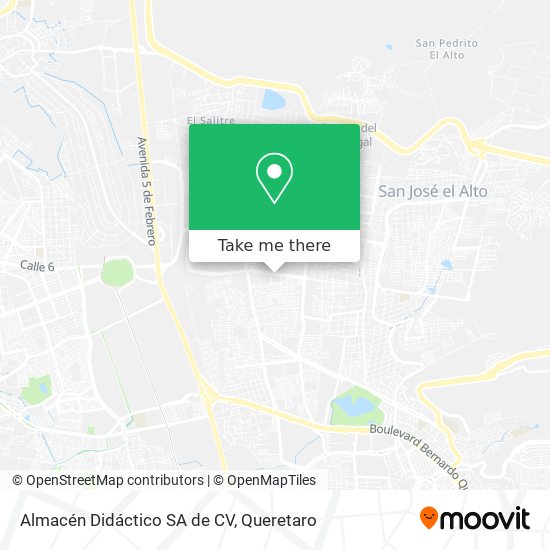 Almacén Didáctico SA de CV map