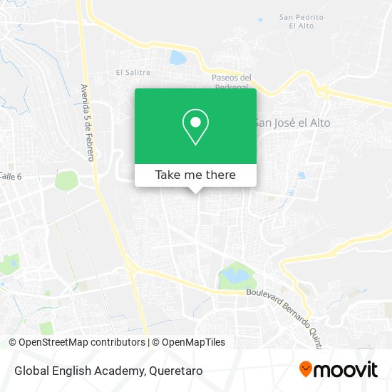 Mapa de Global English Academy
