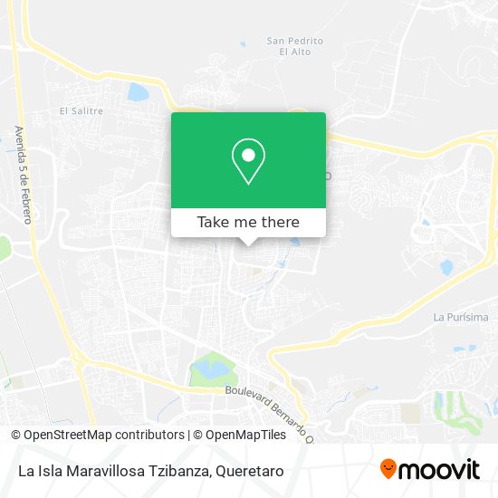 La Isla Maravillosa Tzibanza map