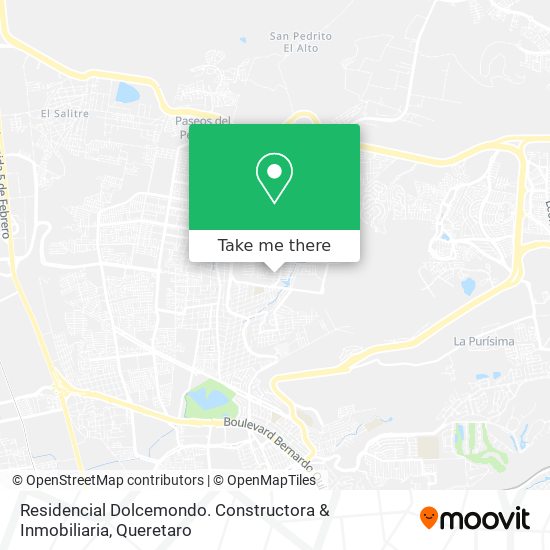 Residencial Dolcemondo. Constructora & Inmobiliaria map