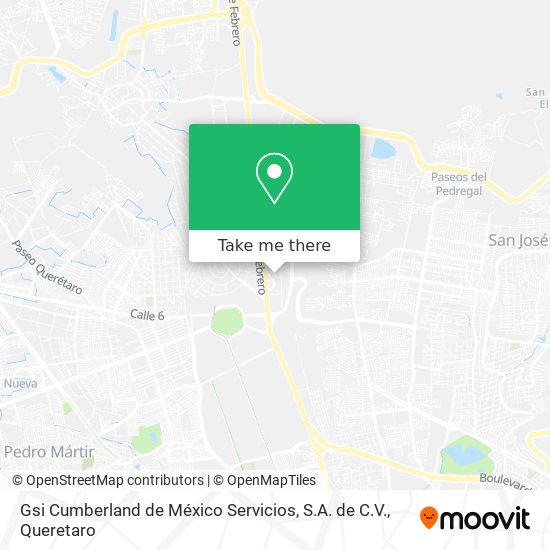 Gsi Cumberland de México Servicios, S.A. de C.V. map
