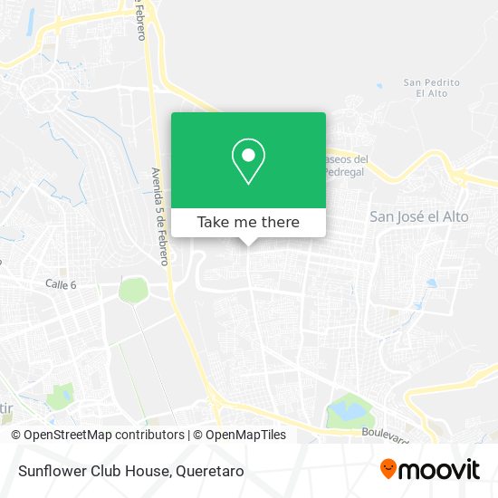 Mapa de Sunflower Club House