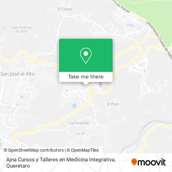 Ajna Cursos y Talleres en Medicina Integrativa map
