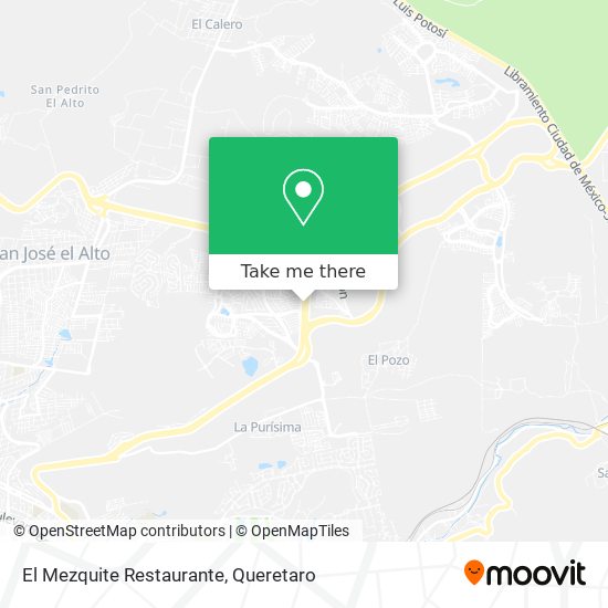 El Mezquite Restaurante map