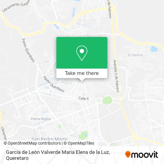 Mapa de García de Leòn Valverde Maria Elena de la Luz