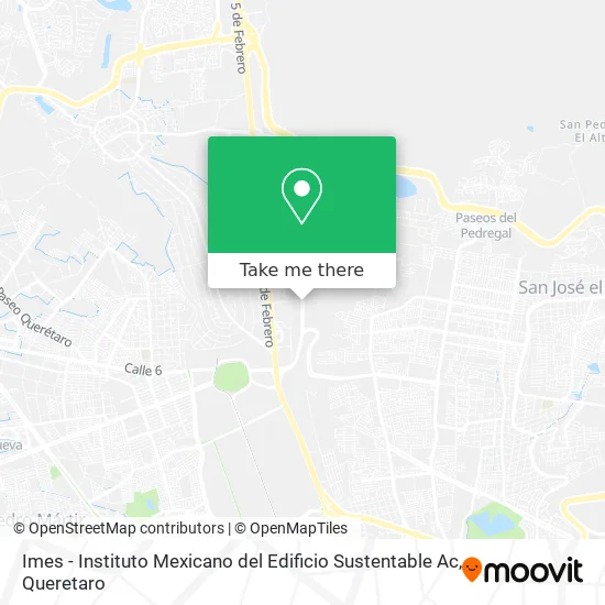 Imes - Instituto Mexicano del Edificio Sustentable Ac map