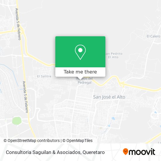 Mapa de Consultoria Saguilan & Asociados