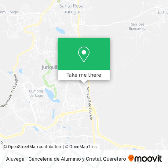 Aluvega - Canceleria de Aluminio y Cristal map