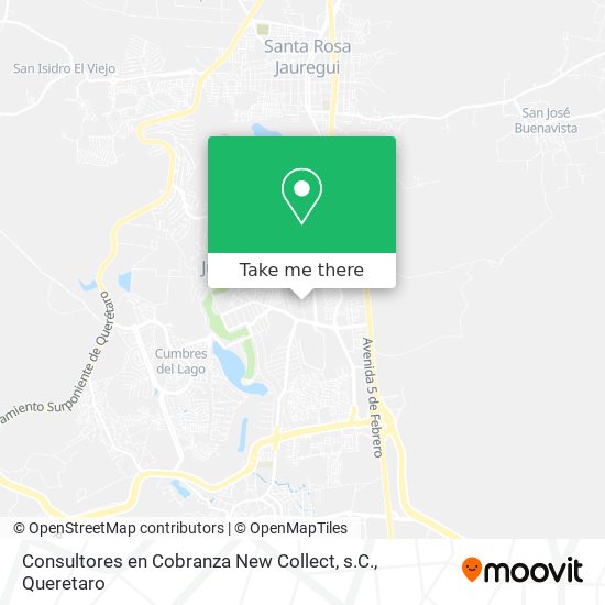 Mapa de Consultores en Cobranza New Collect, s.C.