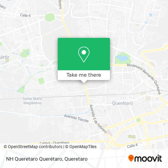 NH Queretaro Querétaro map