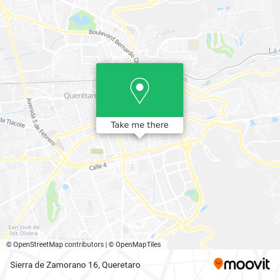 Mapa de Sierra de Zamorano 16