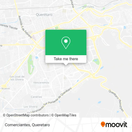 Mapa de Comerciantes