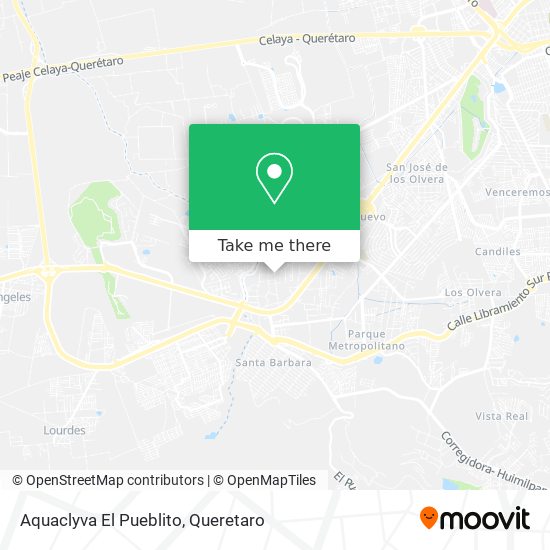 Mapa de Aquaclyva El Pueblito