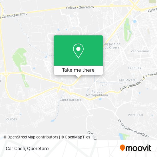 Car Cash map