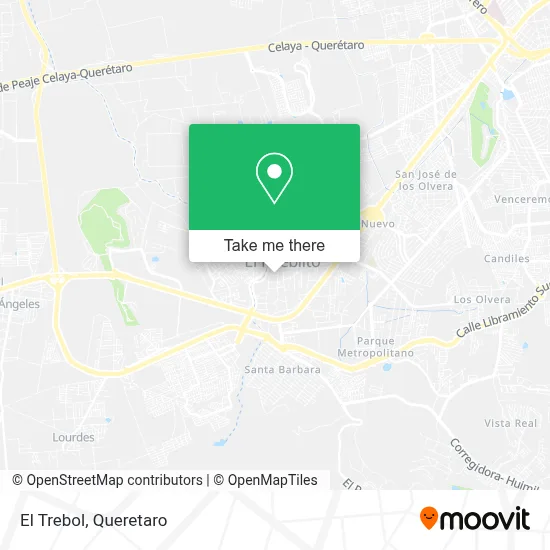 El Trebol map