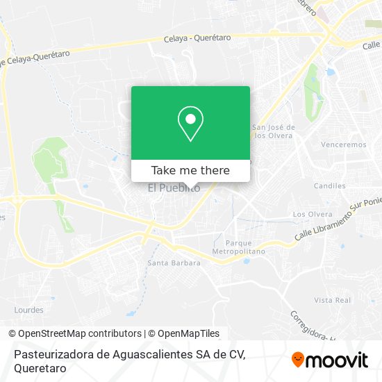 Pasteurizadora de Aguascalientes SA de CV map