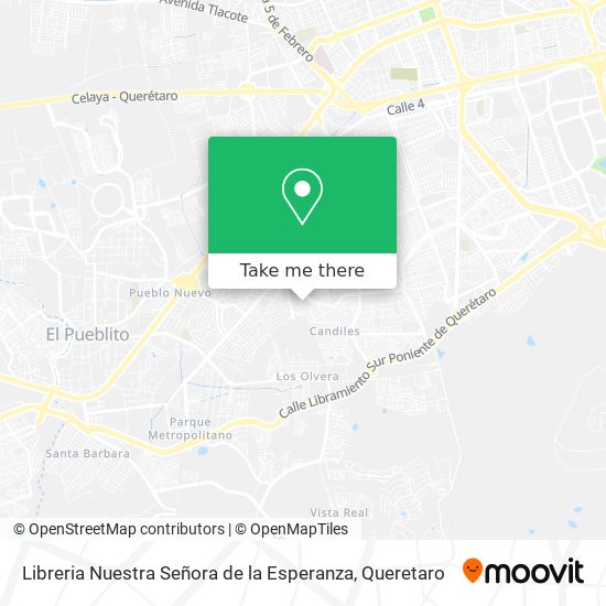 Libreria Nuestra Señora de la Esperanza map