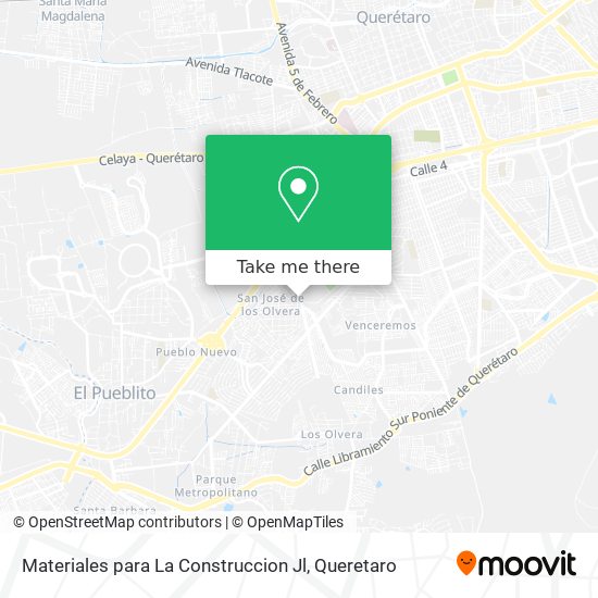 Materiales para La Construccion Jl map