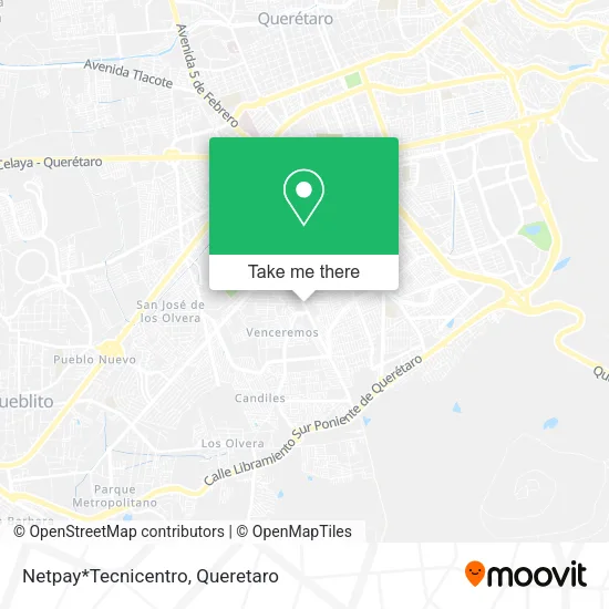Mapa de Netpay*Tecnicentro
