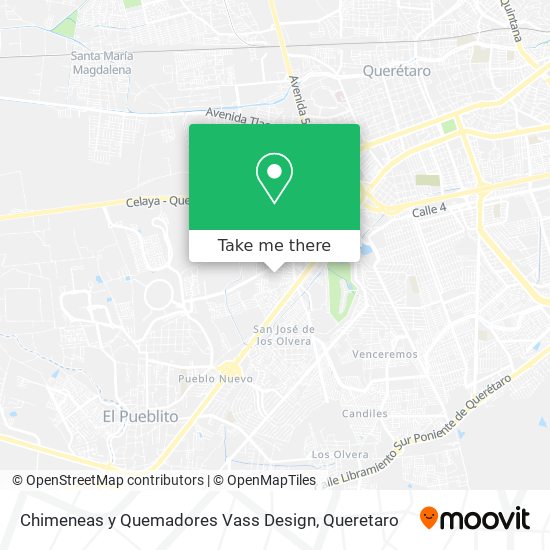 Mapa de Chimeneas y Quemadores Vass Design