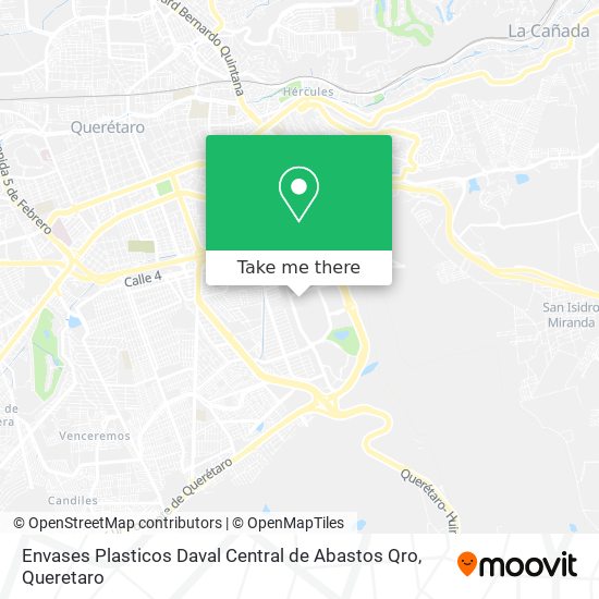 Envases Plasticos Daval Central de Abastos Qro map