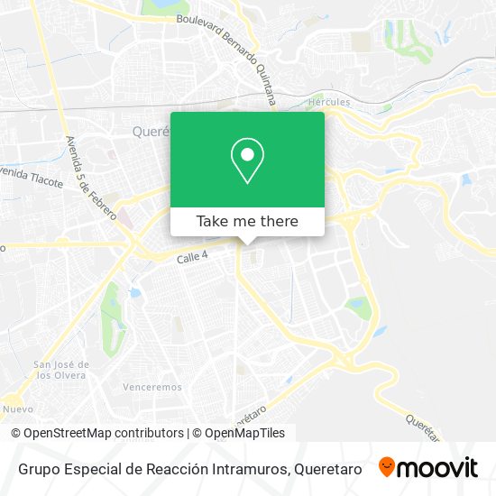 Grupo Especial de Reacción Intramuros map