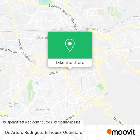 Dr. Arturo Rodríguez Enríquez map