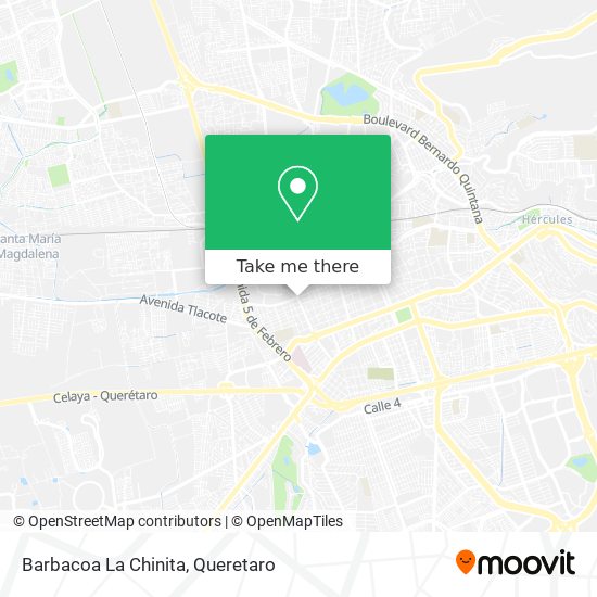 Barbacoa La Chinita map