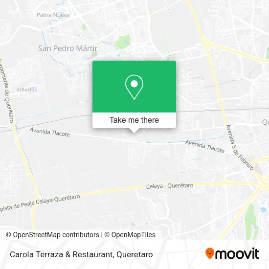 Mapa de Carola Terraza & Restaurant
