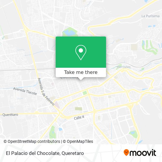 El Palacio del Chocolate map