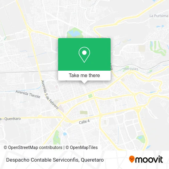 Mapa de Despacho Contable Serviconfis