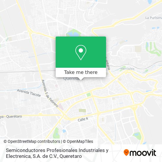 Semiconductores Profesionales Industriales y Electrenica, S.A. de C.V. map