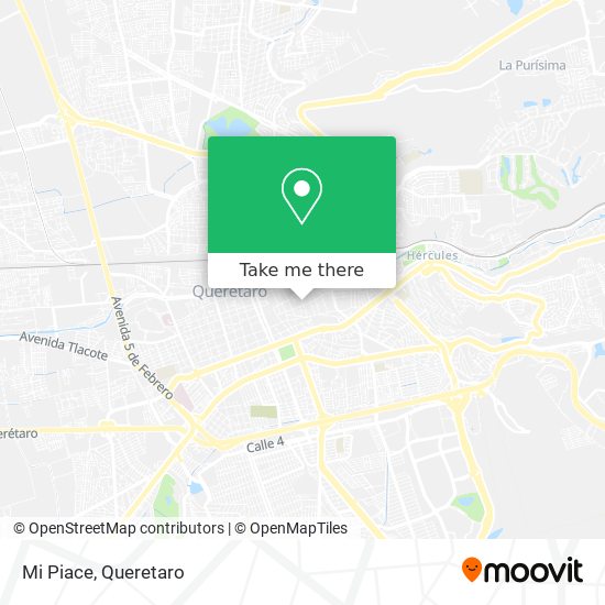 Mapa de Mi Piace