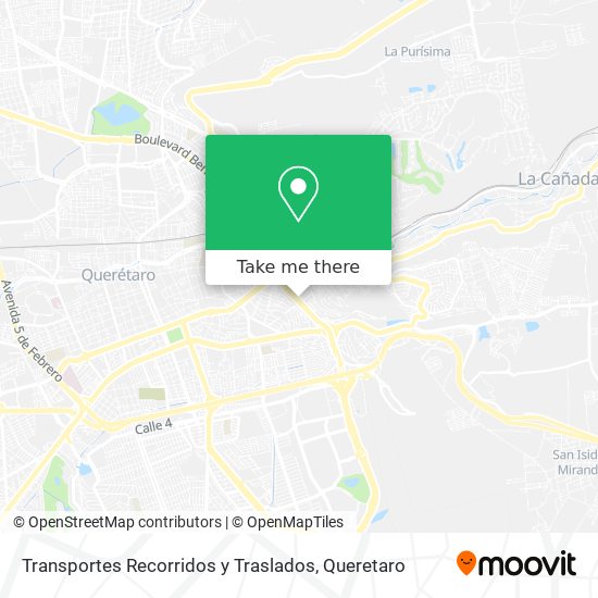 Mapa de Transportes Recorridos y Traslados