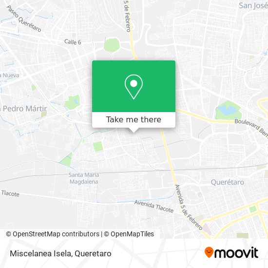 Mapa de Miscelanea Isela