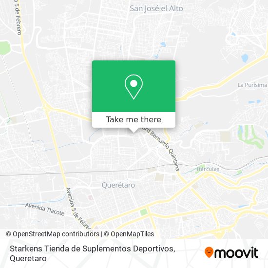 Starkens Tienda de Suplementos Deportivos map