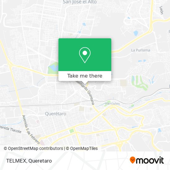 TELMEX map