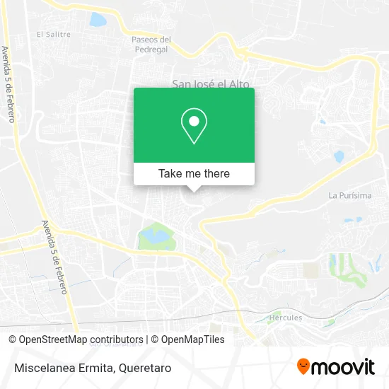 Miscelanea Ermita map