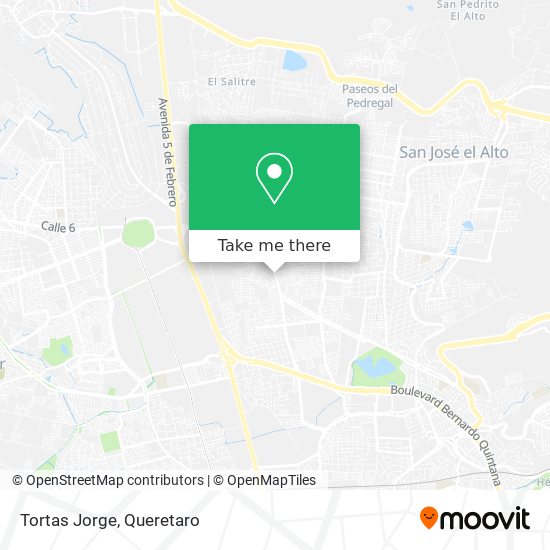 Tortas Jorge map