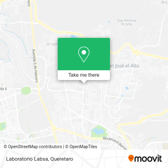 Mapa de Laboratorio Labsa