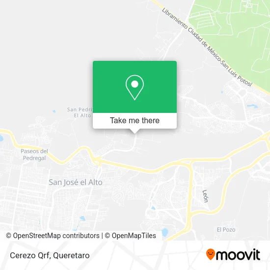 Mapa de Cerezo Qrf
