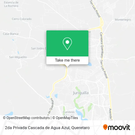2da Privada Cascada de Agua Azul map