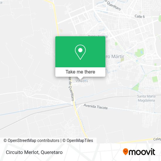 Mapa de Circuito Merlot