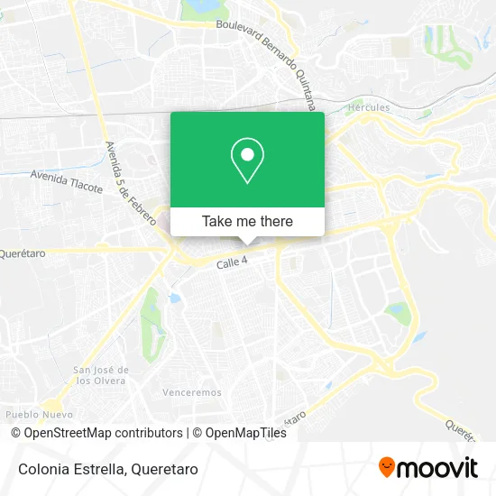 Mapa de Colonia Estrella