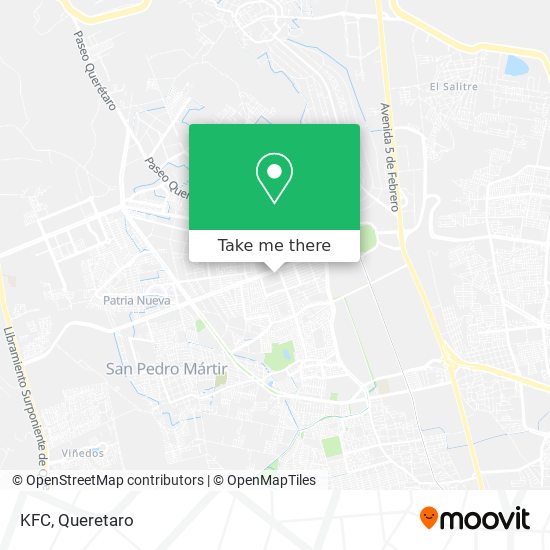 KFC map