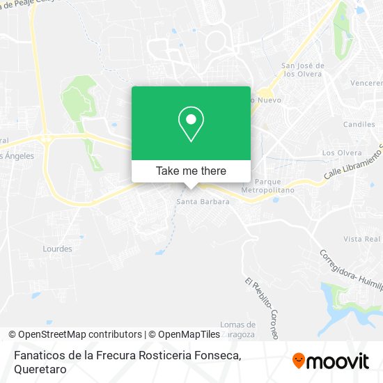Fanaticos de la Frecura Rosticeria Fonseca map